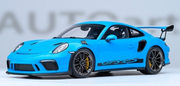 78182 Porsche 911 (991.2) GT3 RS (Riviera Blue) 1:18
